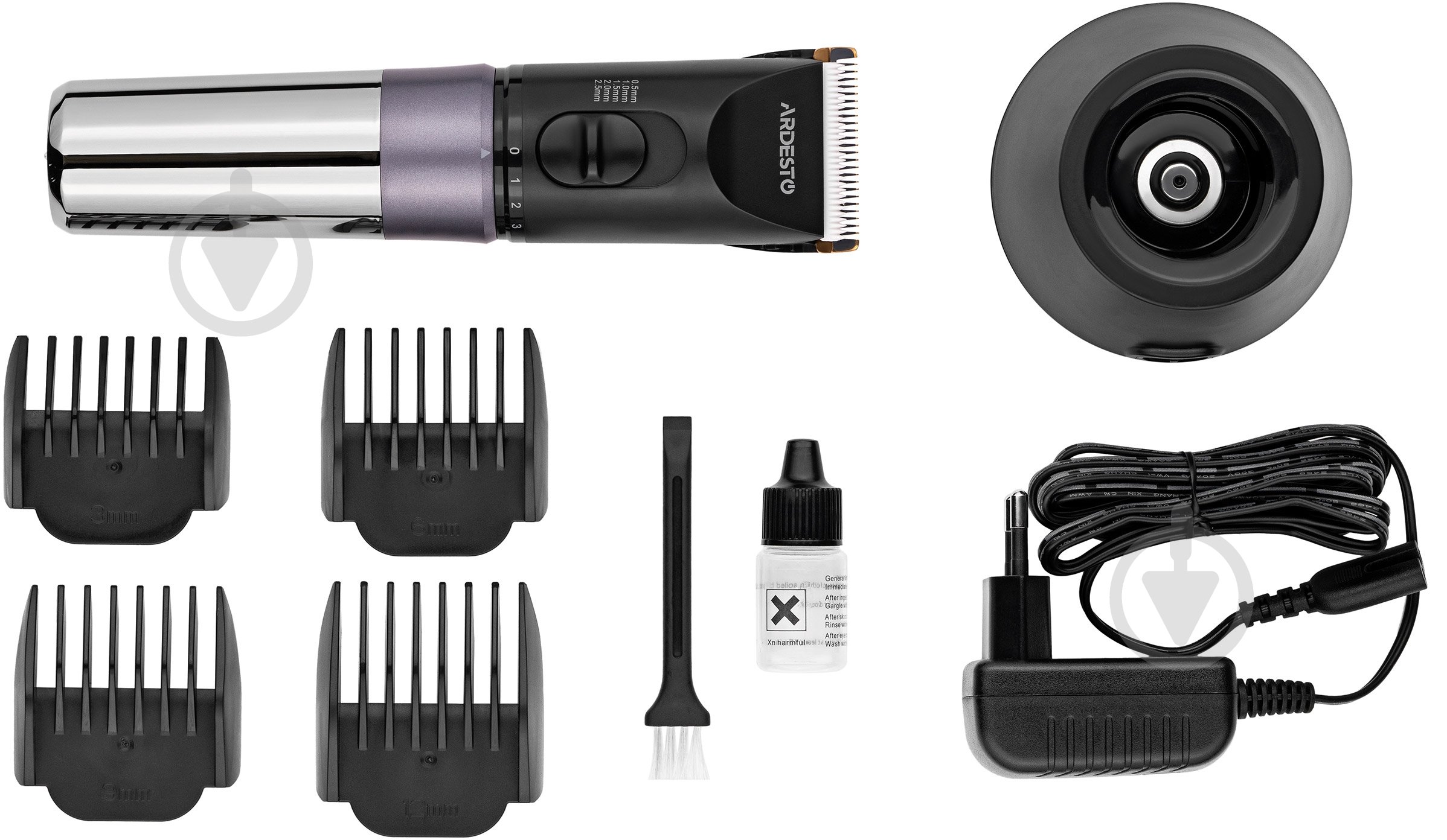 Машинка для стрижки волос Ardesto HC-Y40-DBS - фото 13 Машинка для стрижки волос Ardesto HC-Y40-DBS - фото 13