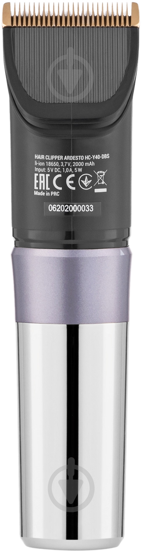 Машинка для стрижки волос Ardesto HC-Y40-DBS - фото 4 Машинка для стрижки волос Ardesto HC-Y40-DBS - фото 4