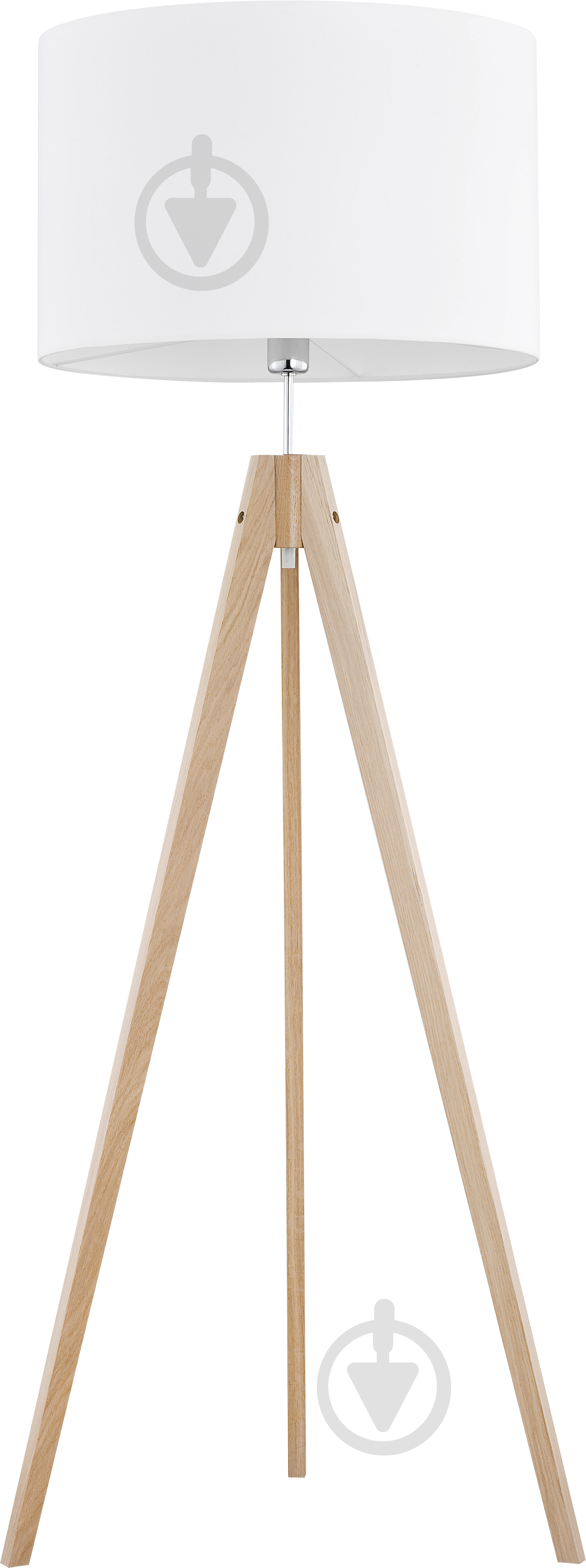 Торшер TK Lighting Dove 60 Вт E27 білий/дерево 2900 - фото 1 Торшер TK Lighting Dove 60 Вт E27 білий/дерево 2900 - фото 1