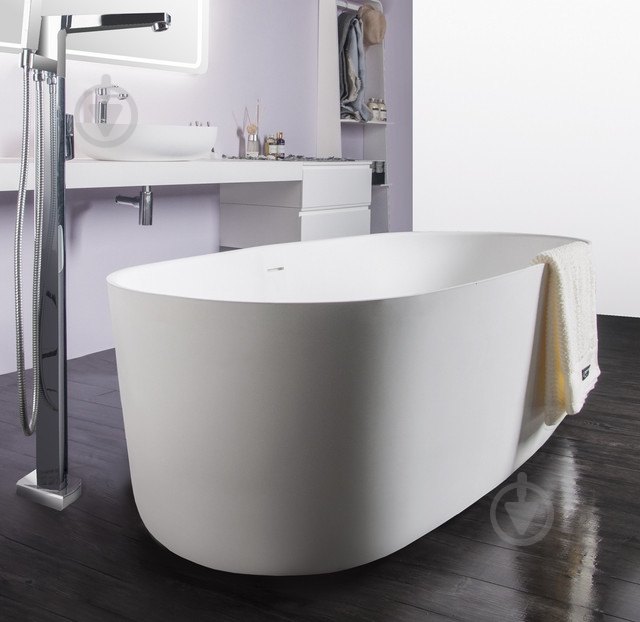 Ванна из искусственного камня VOLLE Solid surface 12-40-036 168х80 см - фото 4 Ванна из искусственного камня VOLLE Solid surface 12-40-036 168х80 см - фото 4