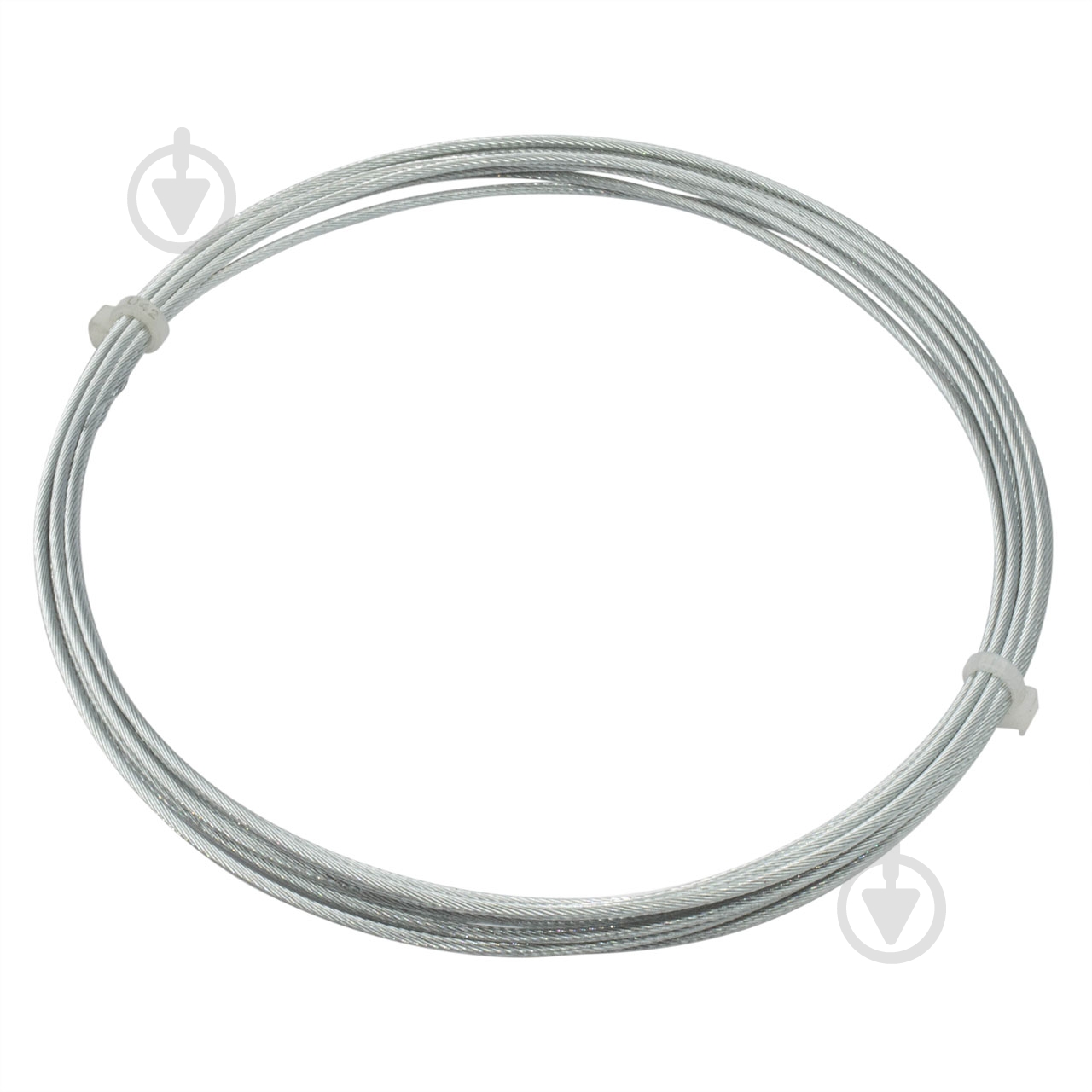 Трос оцинкованный стальной D=1,5 мм на метраж пог. м DIN 3052 - фото 1