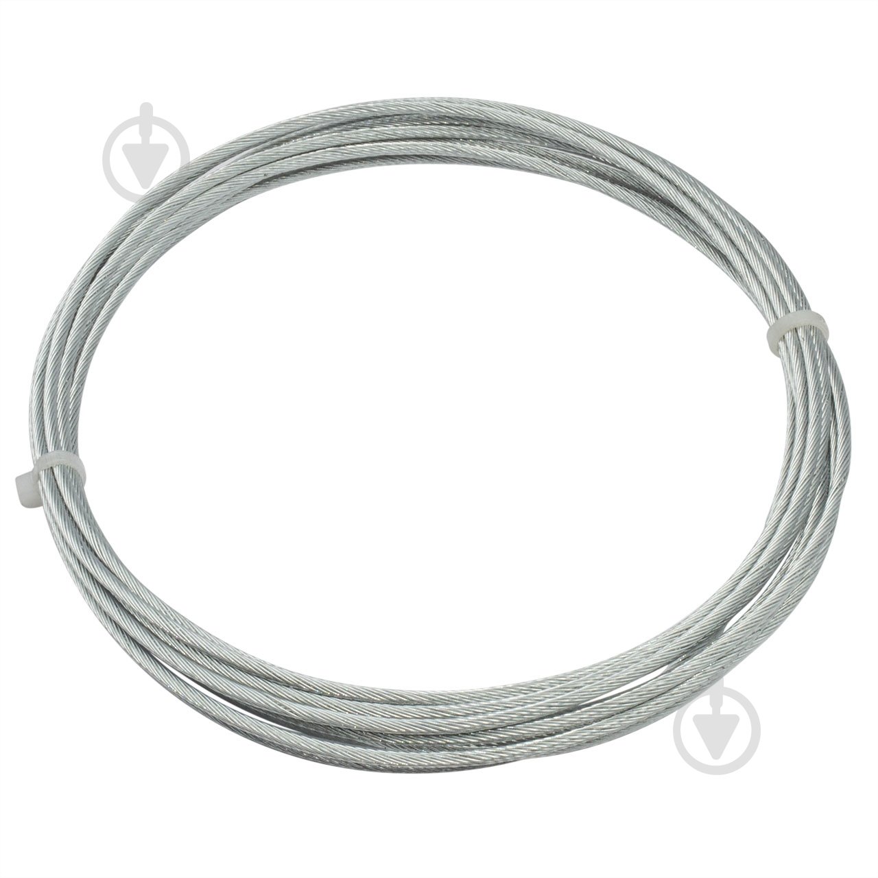 Трос оцинкованный стальной D=2 мм на метраж пог. м DIN 3053 - фото 1 Трос оцинкованный стальной D=2 мм на метраж пог. м DIN 3053 - фото 1