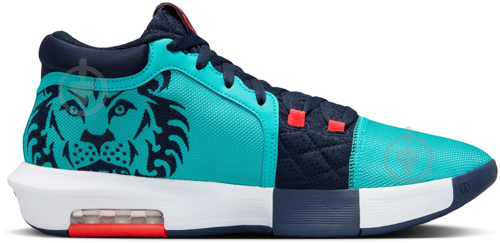 Кросівки чоловічі Nike LEBRON WITNESS VIII HQ2139-300 р.44,5 бірюзово-сині - фото 2 Кросівки чоловічі Nike LEBRON WITNESS VIII HQ2139-300 р.44,5 бірюзово-сині - фото 2