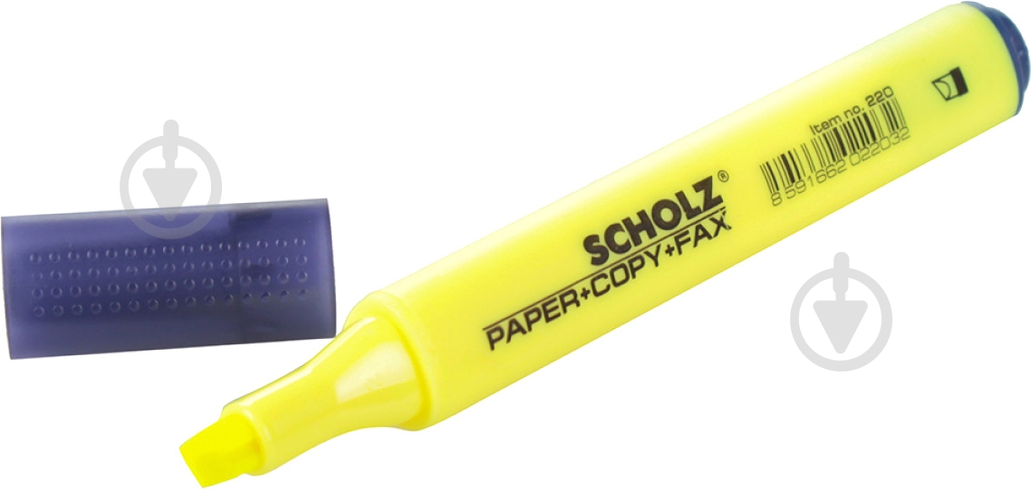 Маркер SCHOLZ 220 желтый - фото 3