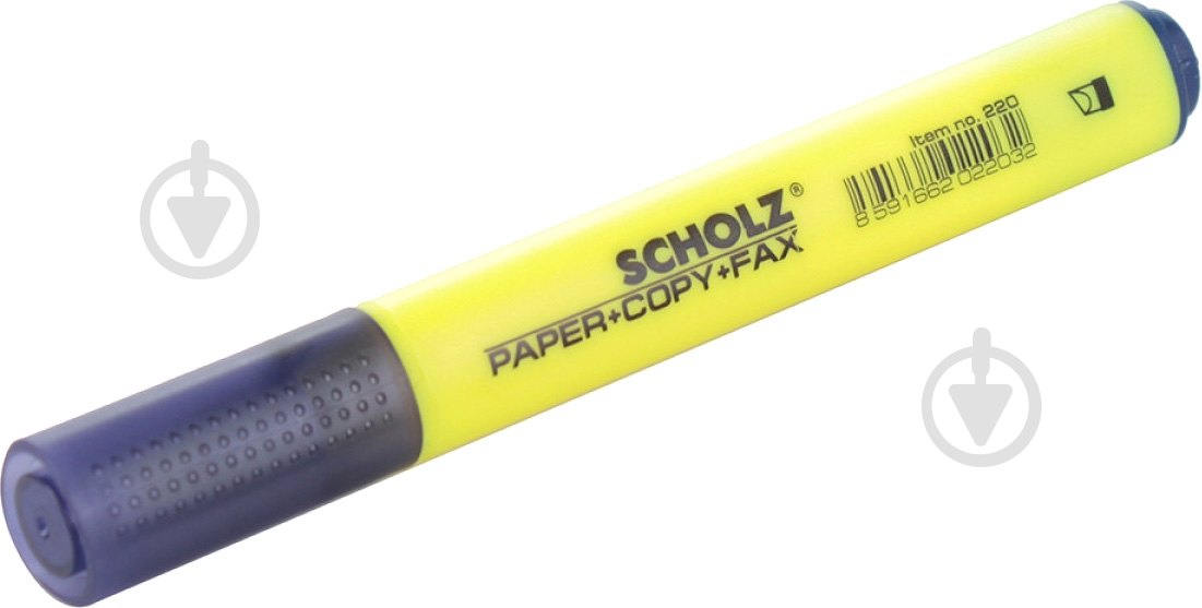 Маркер SCHOLZ 220 желтый - фото 1