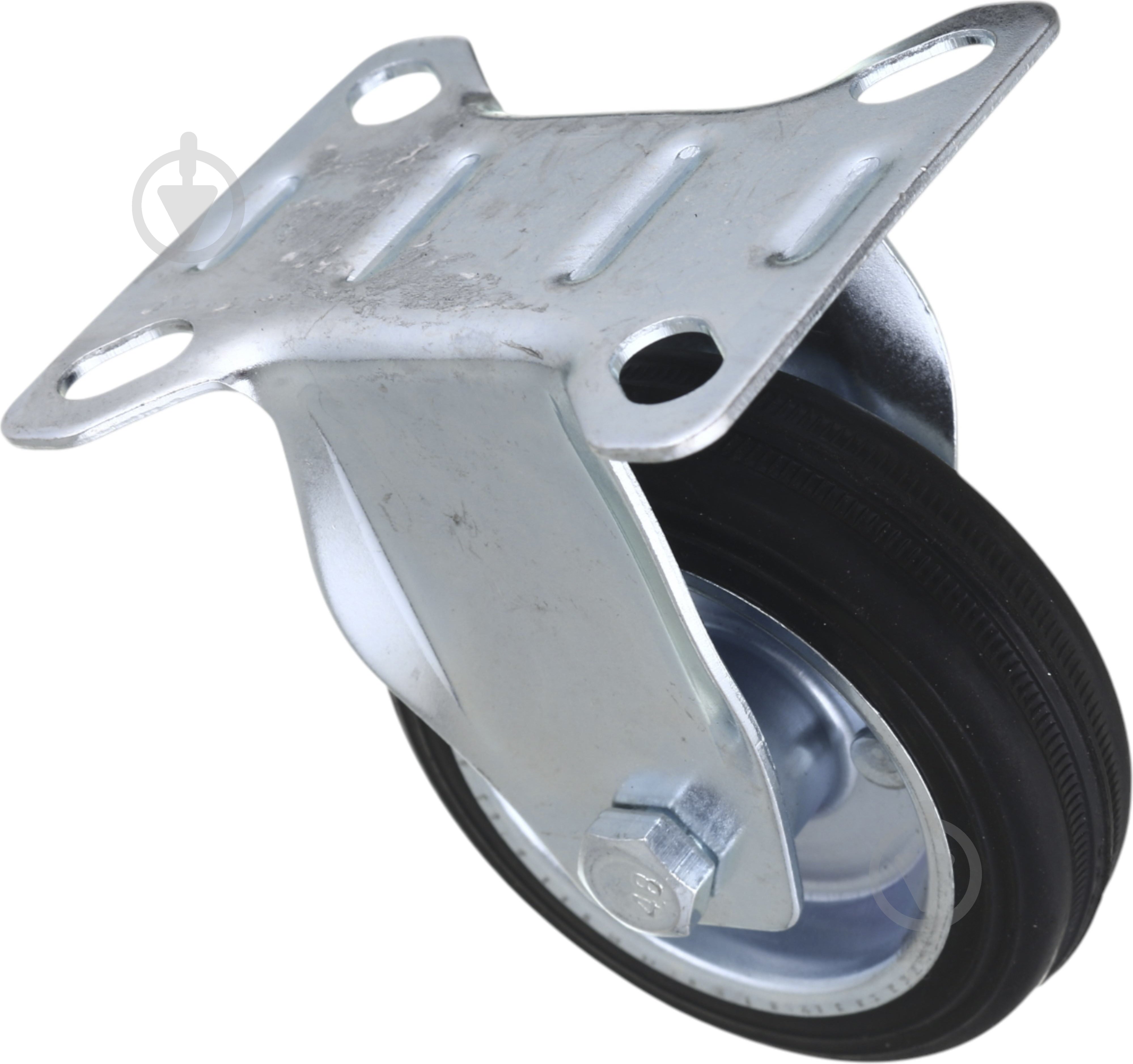 Колесо d75 мм промышленое неповоротное с площадкой 37075 - фото 4 Колесо d75 мм промышленое неповоротное с площадкой 37075 - фото 4