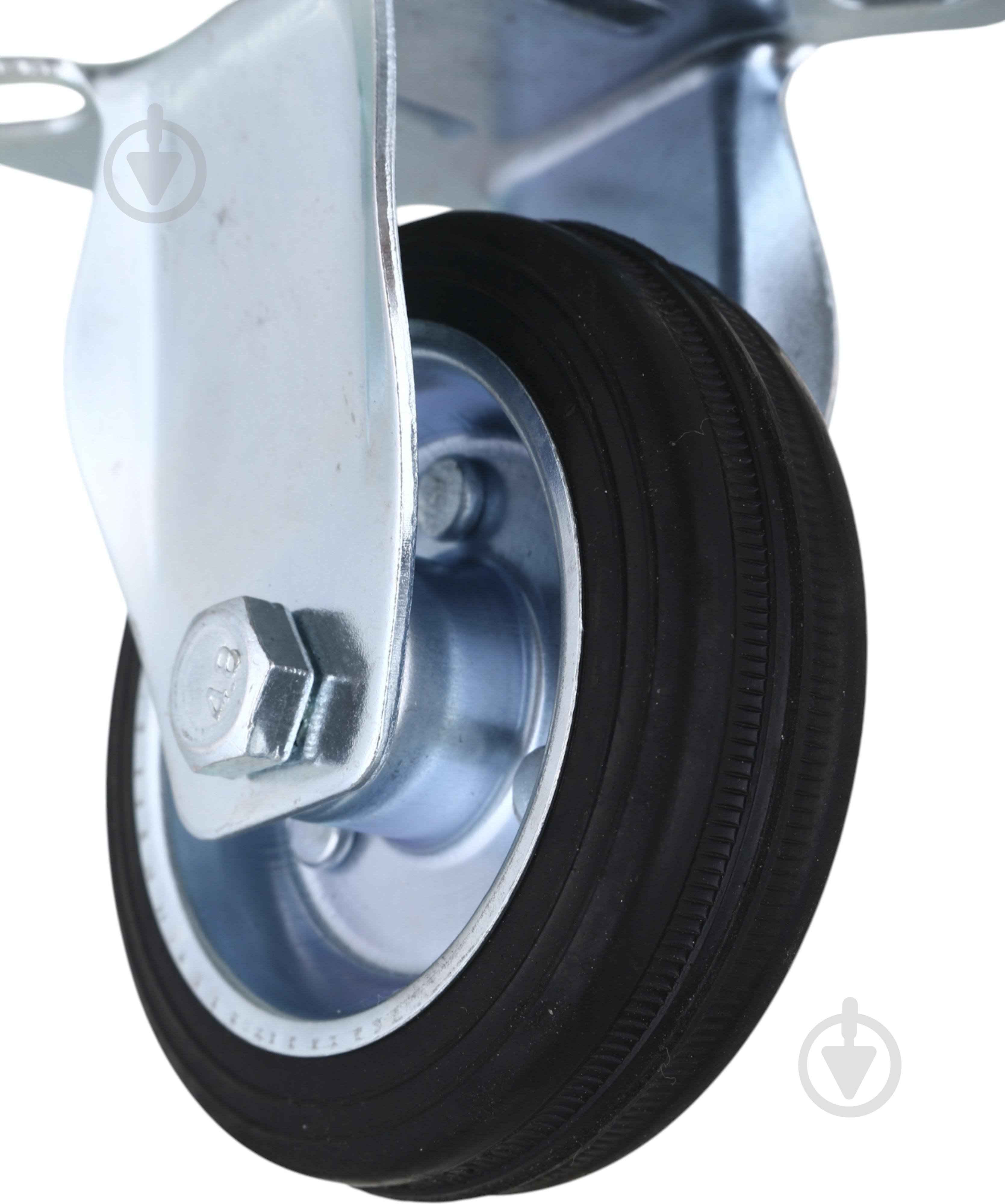 Колесо d75 мм промышленое неповоротное с площадкой 37075 - фото 5 Колесо d75 мм промышленое неповоротное с площадкой 37075 - фото 5