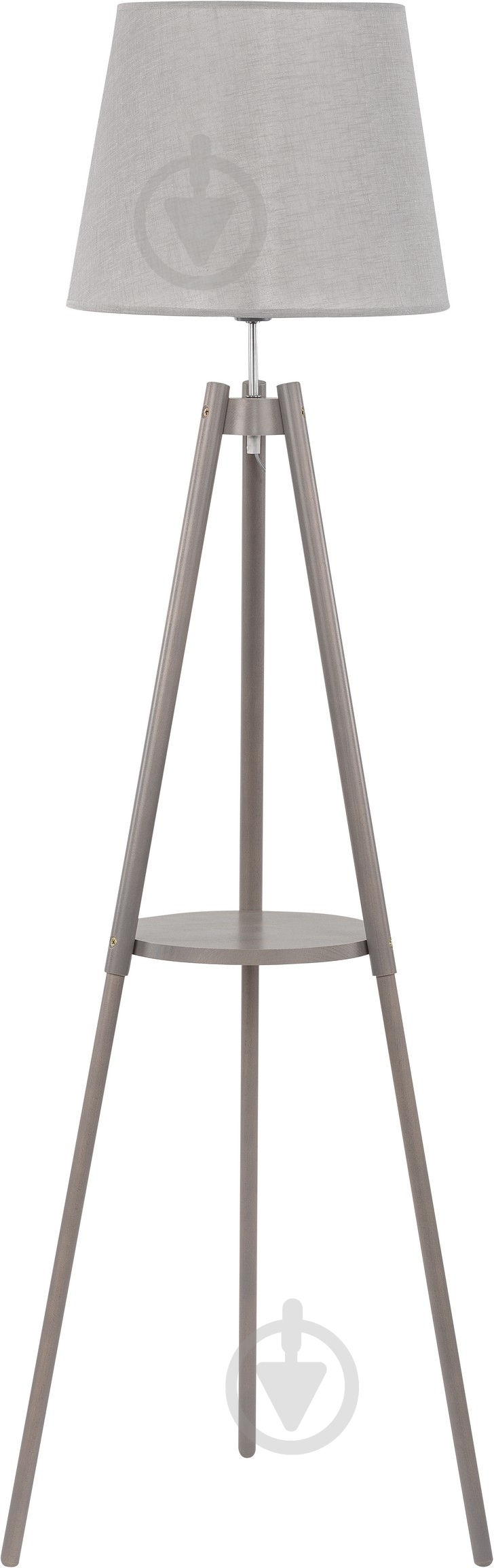 Торшер TK Lighting Lozano 60 Вт E27 серый/дерево 1091 - фото 1 Торшер TK Lighting Lozano 60 Вт E27 серый/дерево 1091 - фото 1