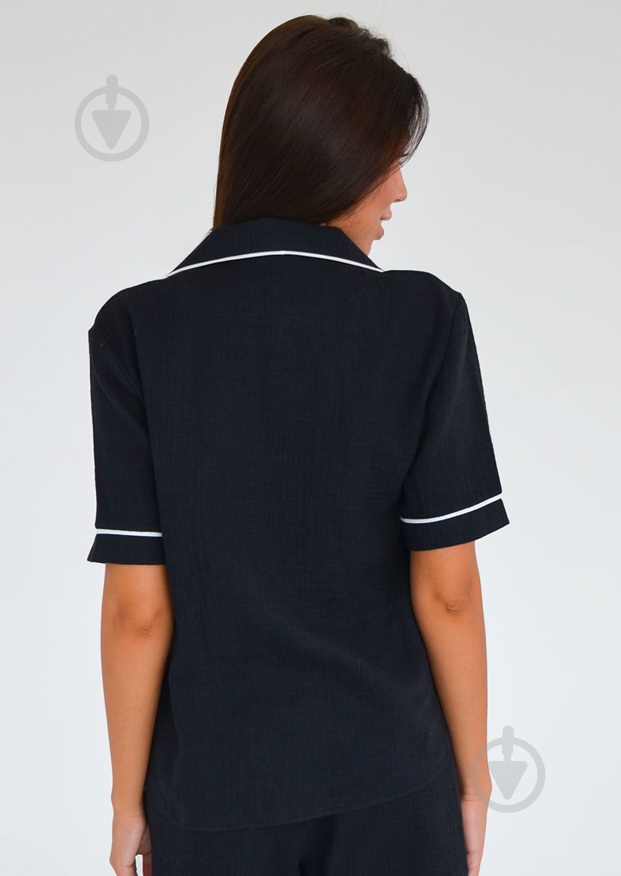 Джемпер Roksana 1423/11008 р. 48 чорний - фото 2 Джемпер Roksana 1423/11008 р. 48 чорний - фото 2