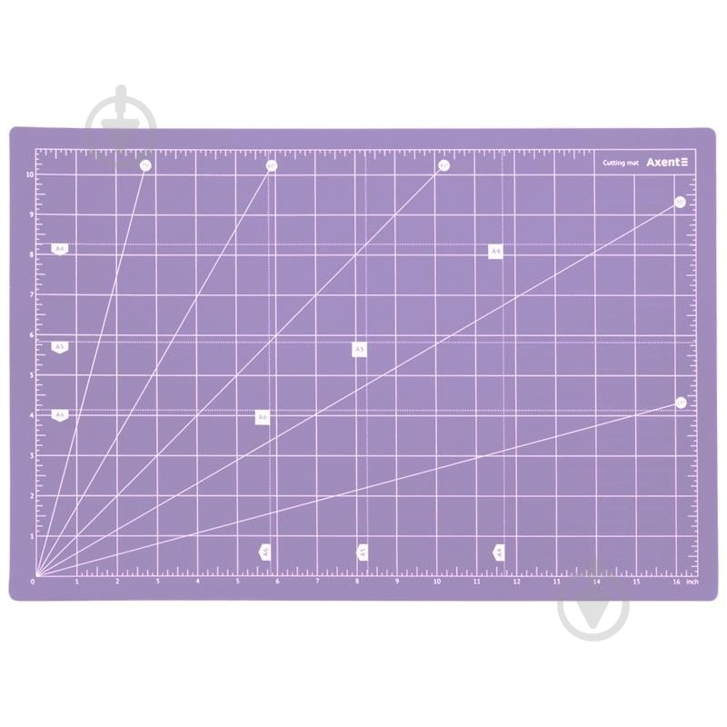 Коврик для резки сиреневый А3 7902-36-A - фото 2
