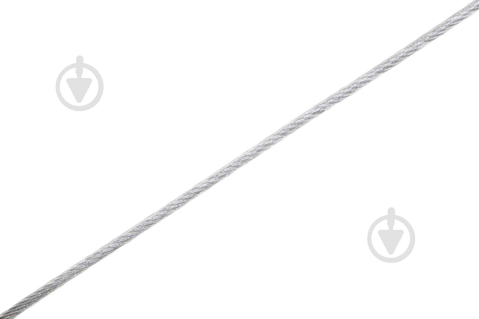 Трос оцинкований з ПВХ-покриттям D=6 мм на метраж пог. м DIN 3055 - фото 2