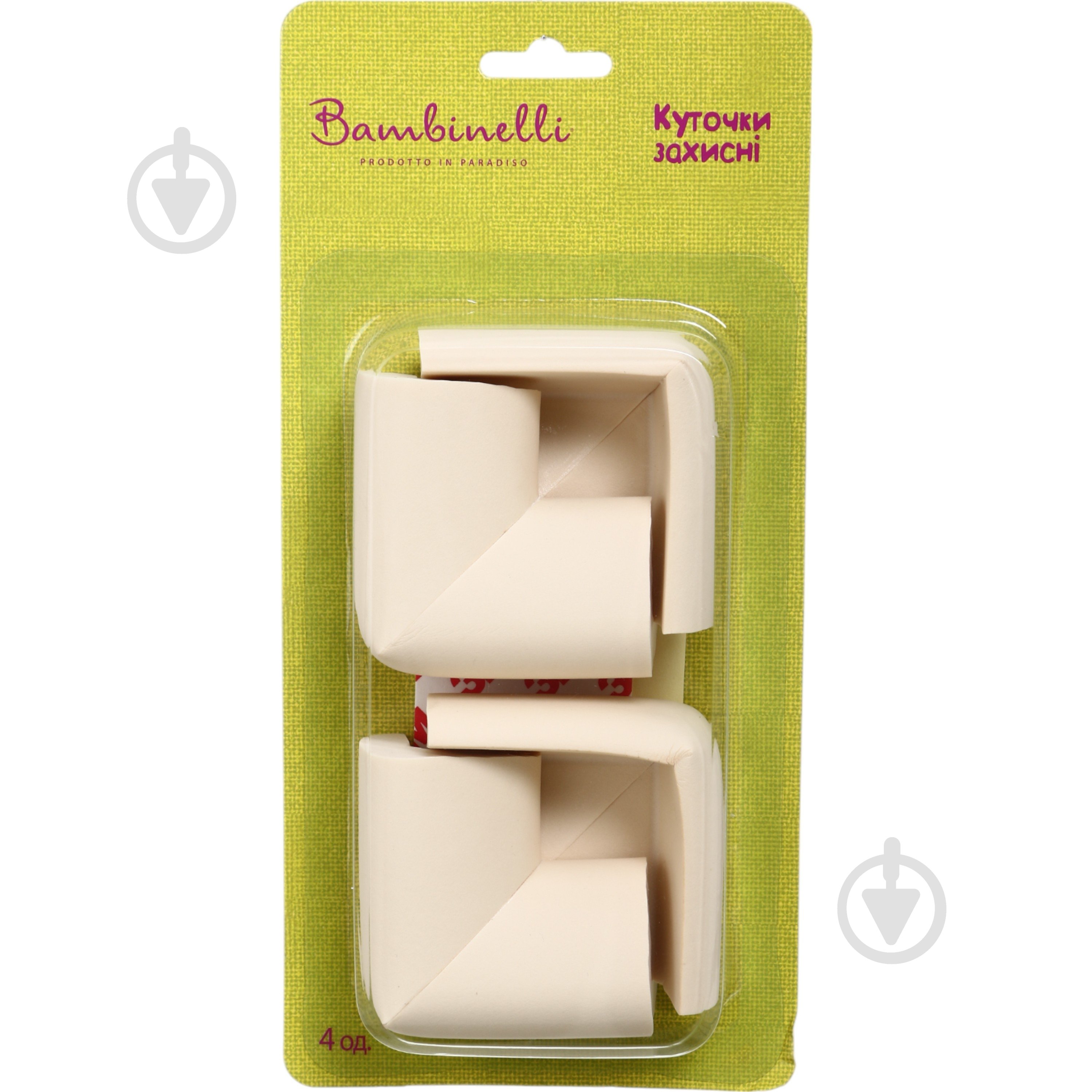 Защита на углы Bambinelli 6х3.5х1.2 см 4 шт. - фото 1