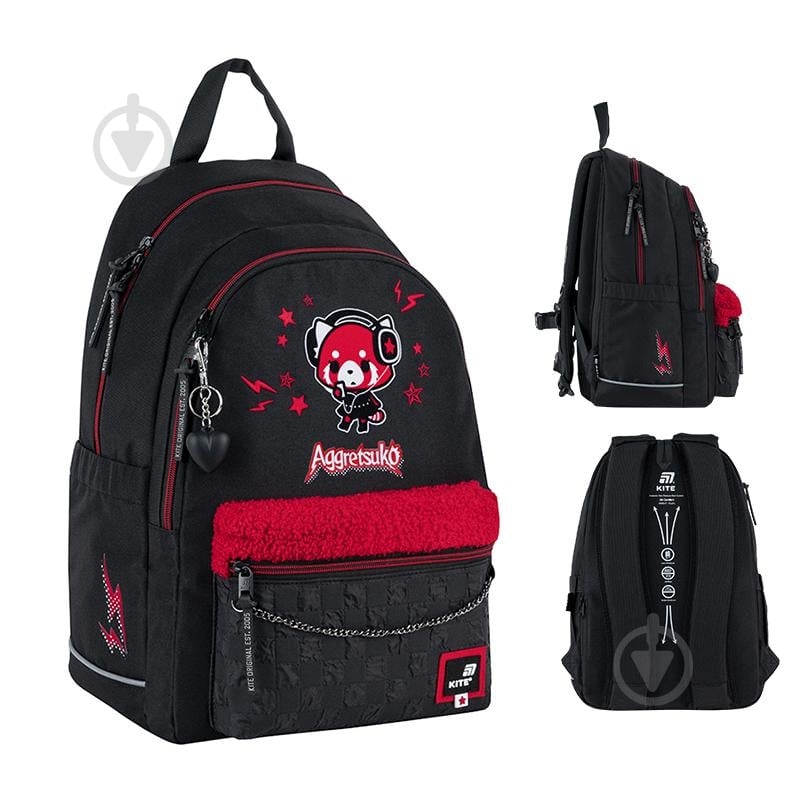 Рюкзак KITE Education teens Aggretsuko AR25-2575M - фото 3