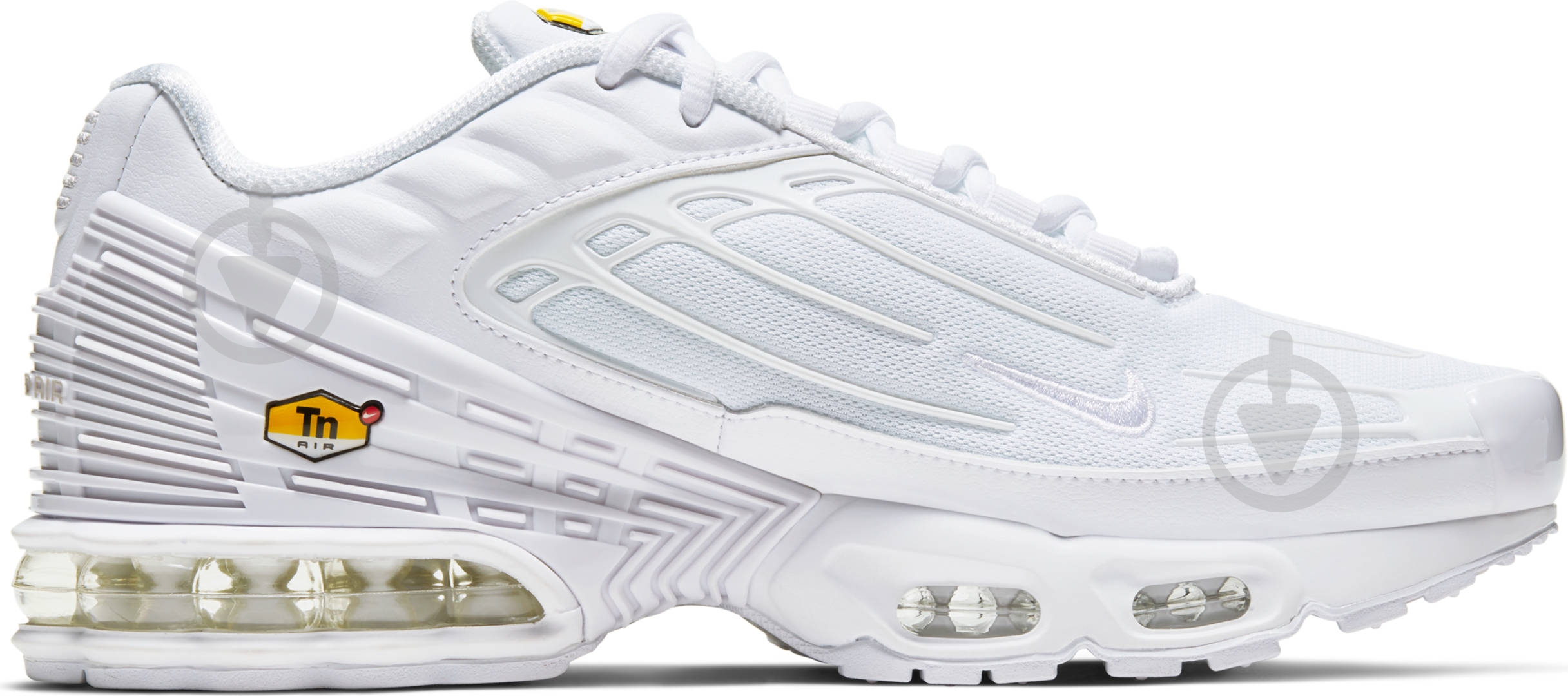 Кроссовки Nike AIR MAX PLUS III CW1417-100 р.39 белые - фото 4 Кроссовки Nike AIR MAX PLUS III CW1417-100 р.39 белые - фото 4