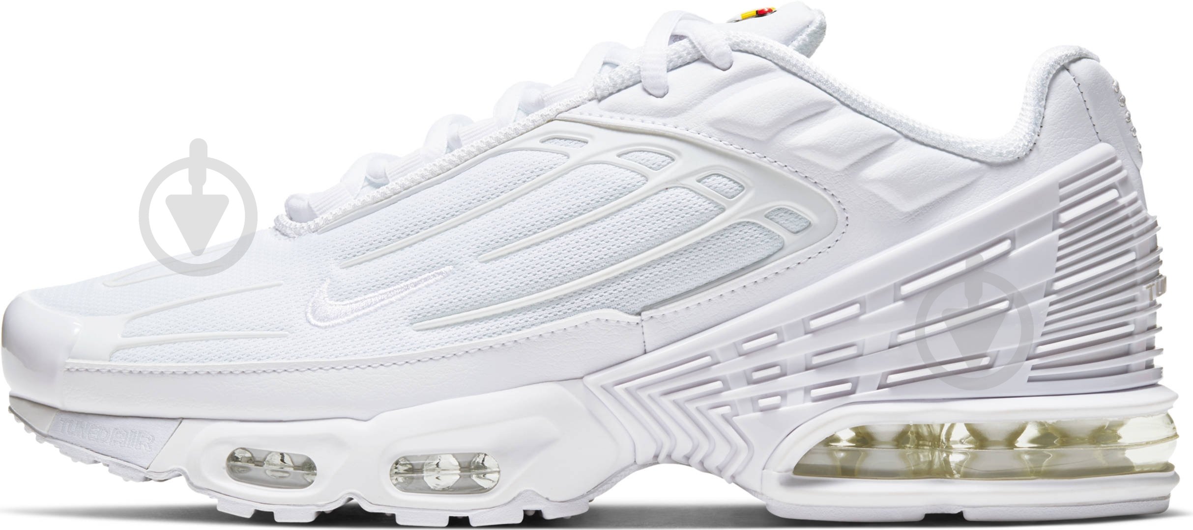 Кроссовки Nike AIR MAX PLUS III CW1417-100 р.40,5 белые - фото 5