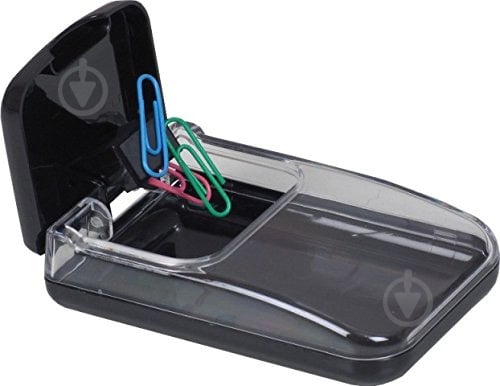 Скрепкодержатель 988Е черный Deli - фото 2