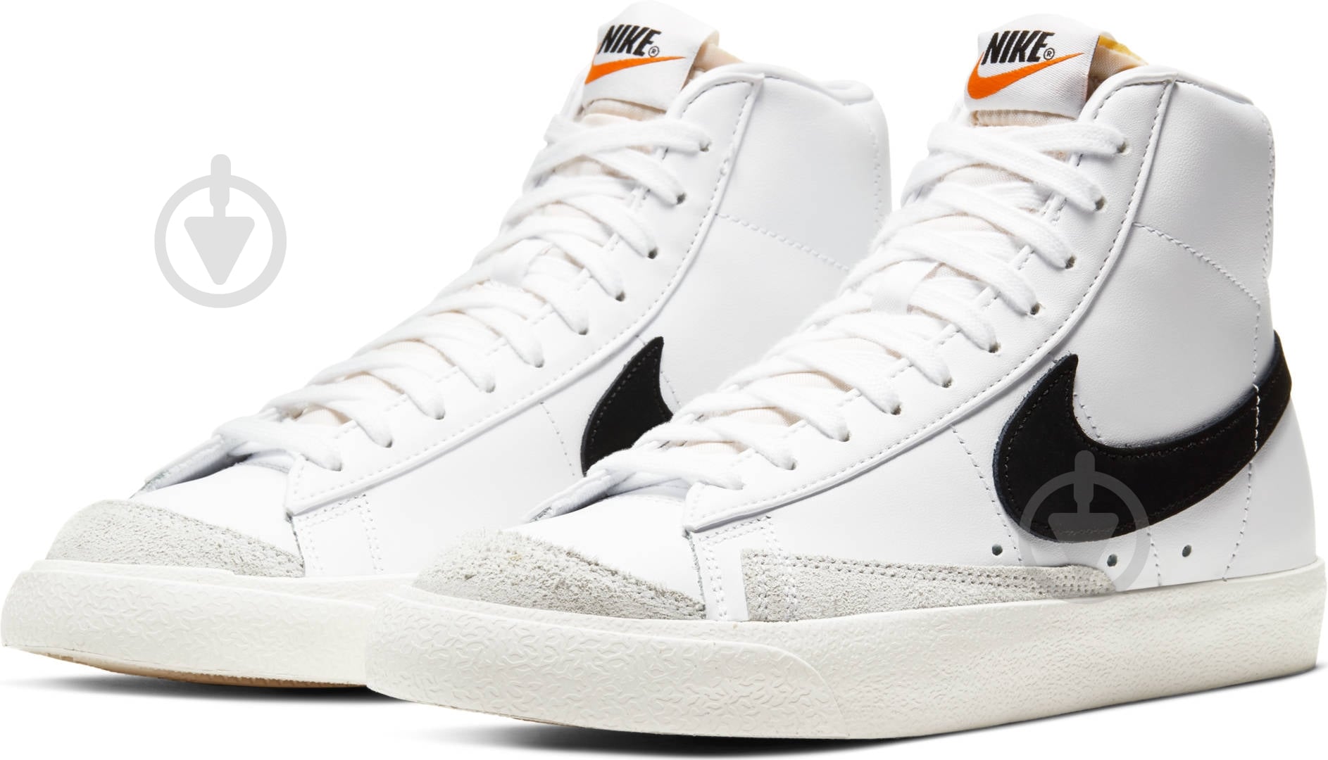 Кеды Nike W BLAZER MID '77 CZ1055-100 р.38 белый - фото 1