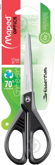 Ножницы Essentials Green MP.468010 17 см Maped - фото 2