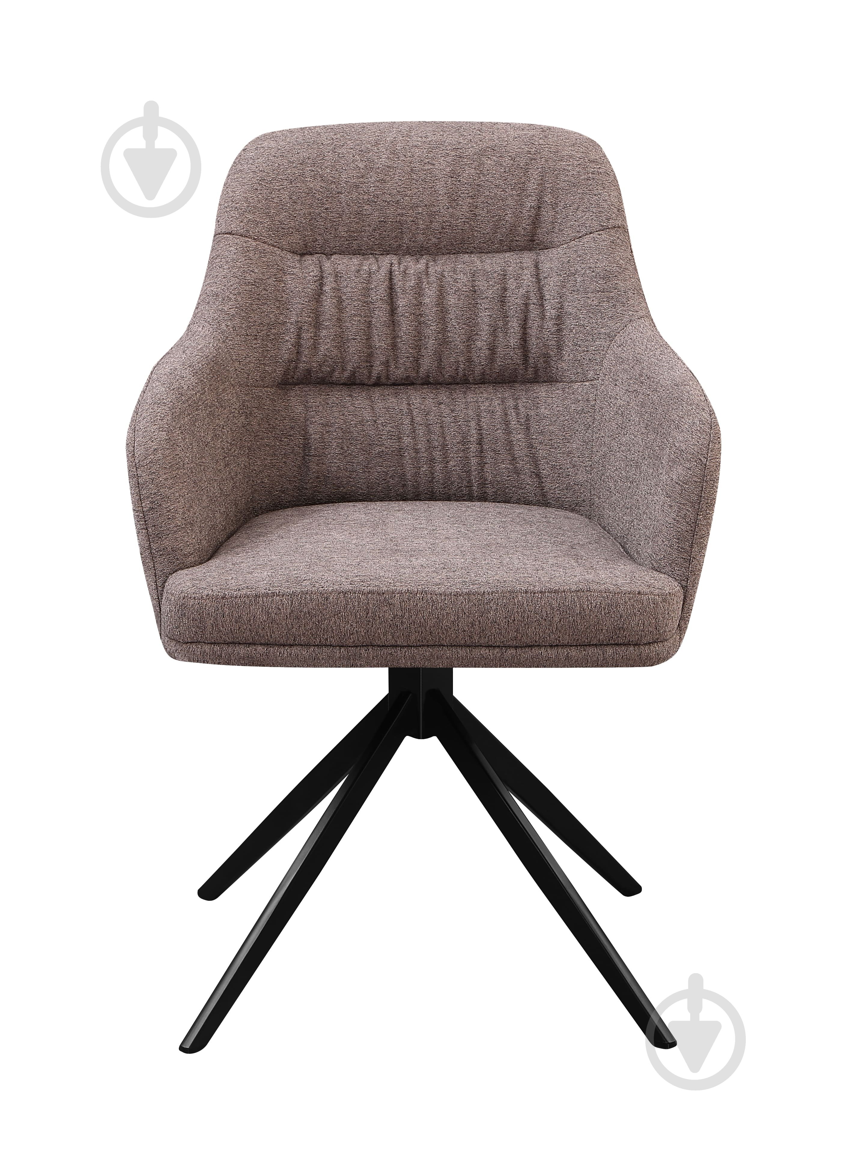 Стул Special4You Shadow коричневый / черный - фото 2