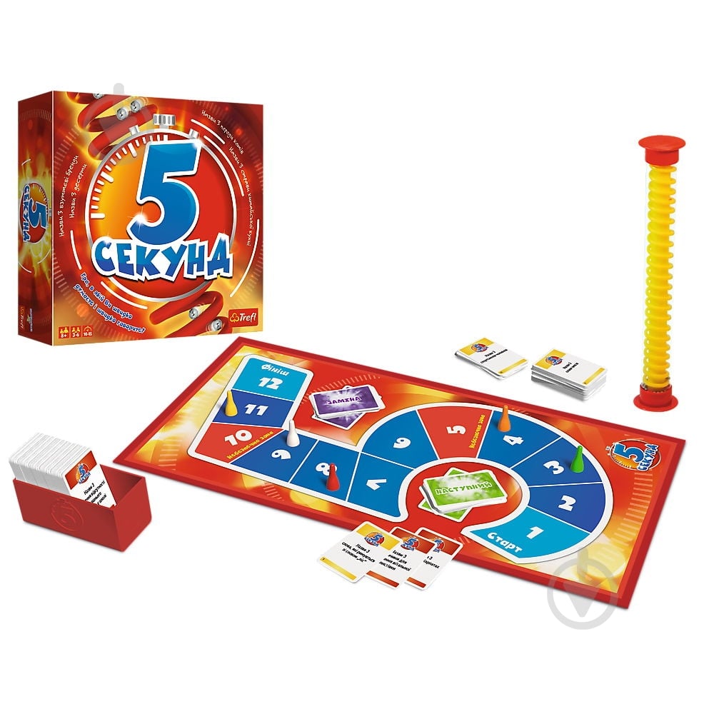 Игра настольная Trefl 5 секунд 01811 - фото 3 Игра настольная Trefl 5 секунд 01811 - фото 3