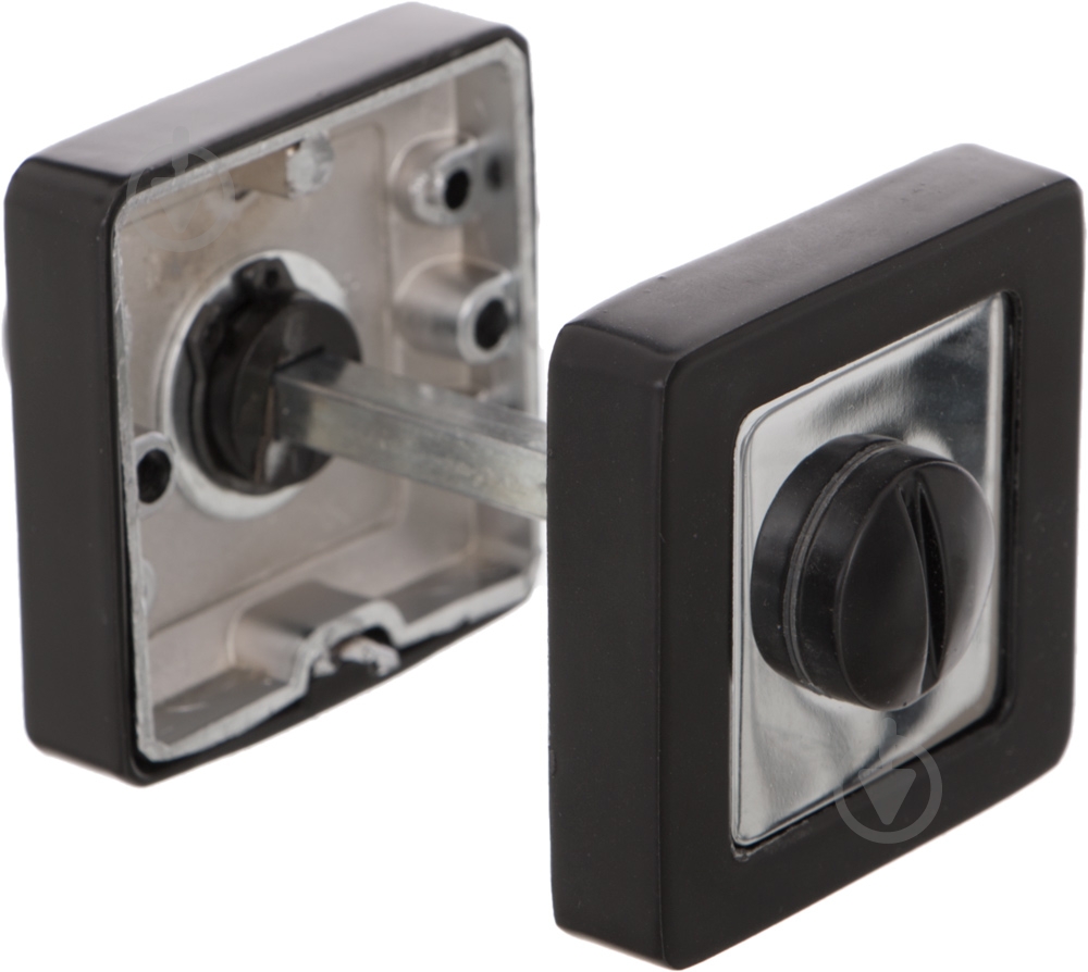 Накладка Comit Moderno WC хром/черный - фото 2