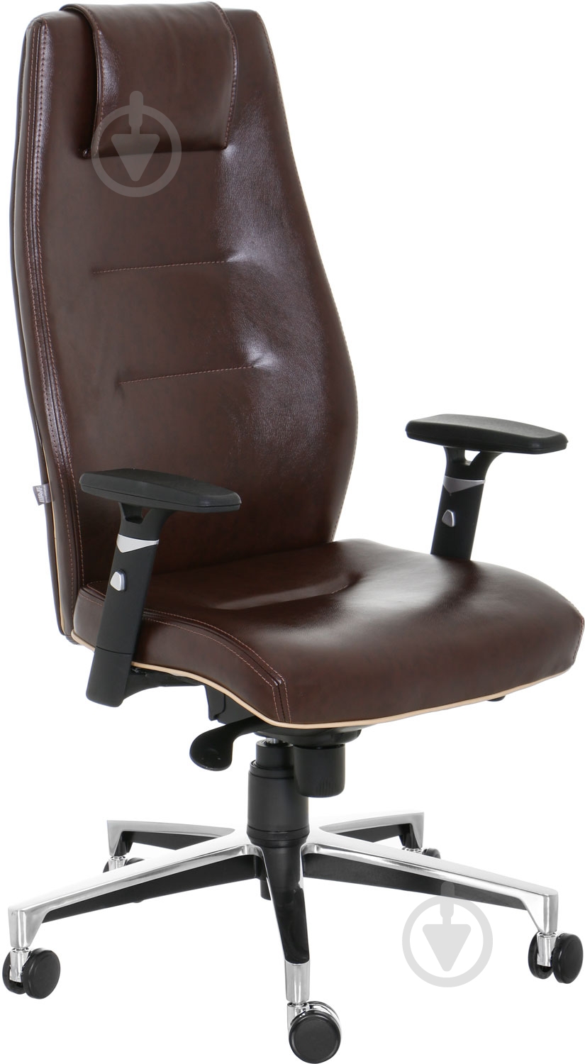 Кресло AMF Art Metal Furniture Элеганс НВ Synchro Мадрас коричневый - фото 1