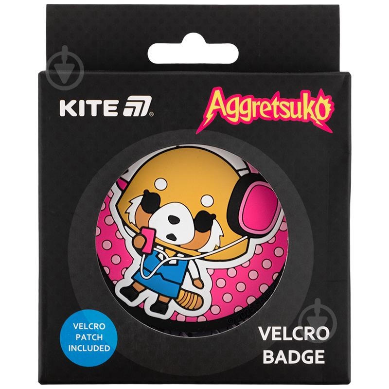 Бейдж KITE на липучке 3011 Aggretsuko - фото 1