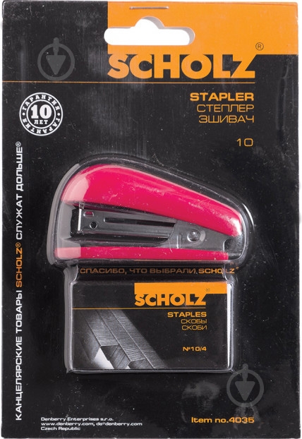 Степлер + 1000 скоб 4035 SCHOLZ - фото 1