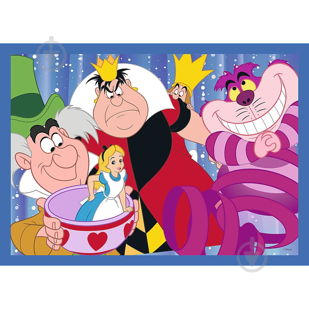 Пазл Trefl 4 в 1 (12,15,20,24) Disney 100 Щасливий світ Дісней 4+ 34618 - фото 5