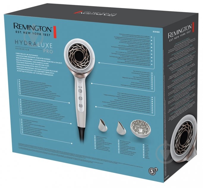 Фен Remington EC9001 HYDRAluxe - фото 10 Фен Remington EC9001 HYDRAluxe - фото 10