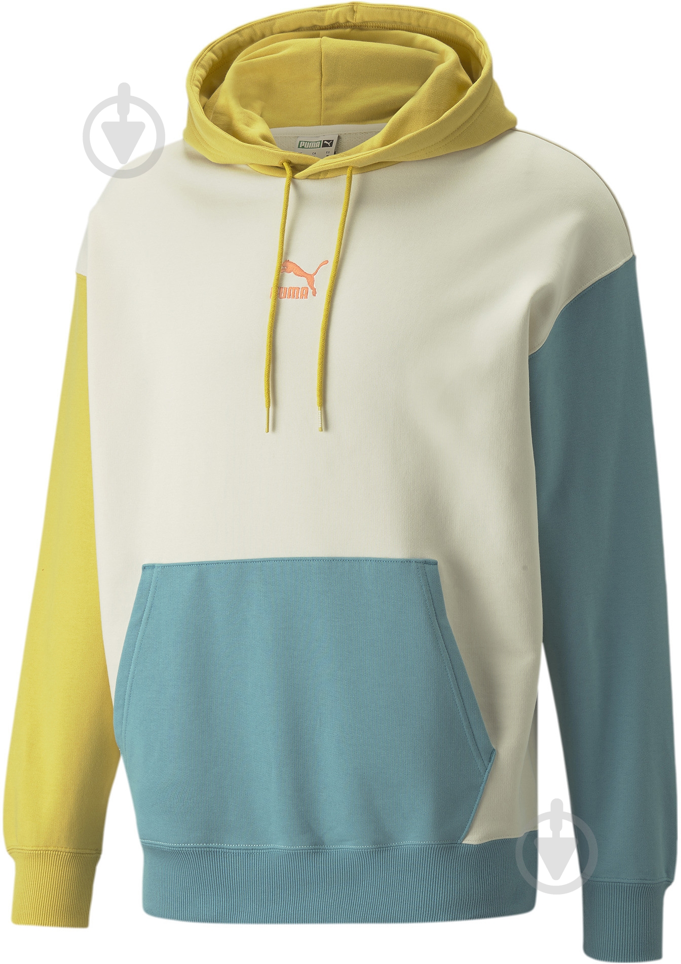 Джемпер Puma Classics Block Hoodie 53460265 р. M белый - фото 4