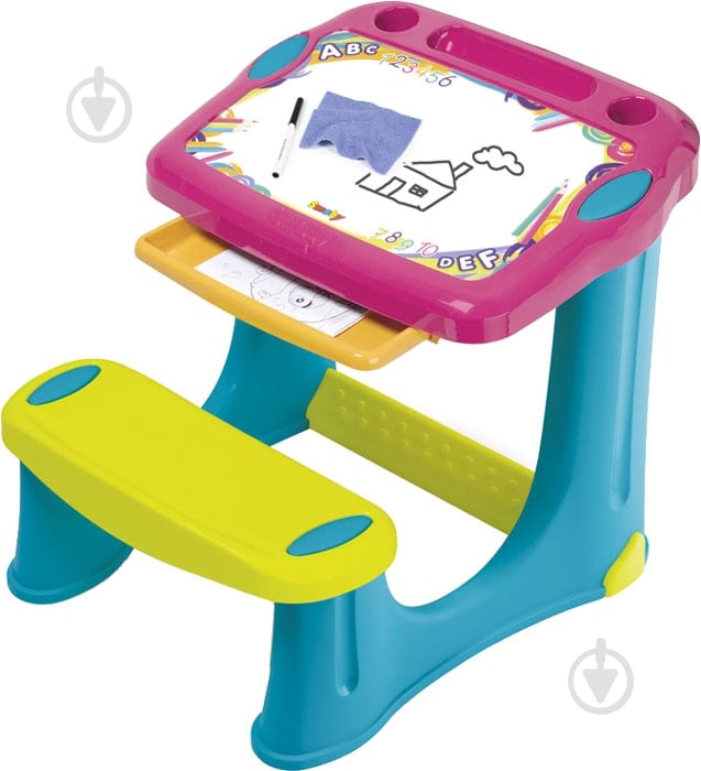Парта-доска Smoby Магическая 420219 - фото 1 Парта-доска Smoby Магическая 420219 - фото 1