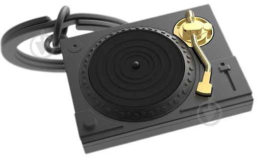 Брелок для ключей Metalmorphose Turntable - фото 1 Брелок для ключей Metalmorphose Turntable - фото 1