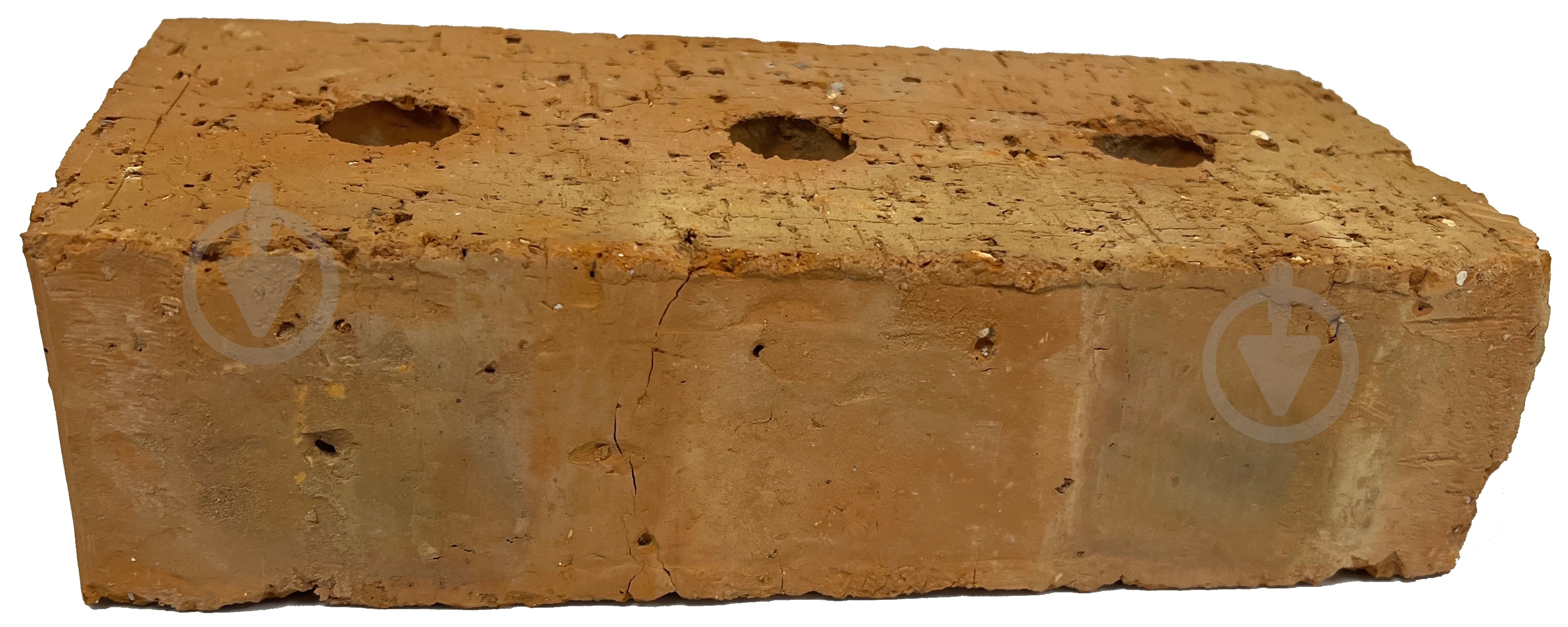 Кирпич рядовой полнотелый М-100 - фото 1