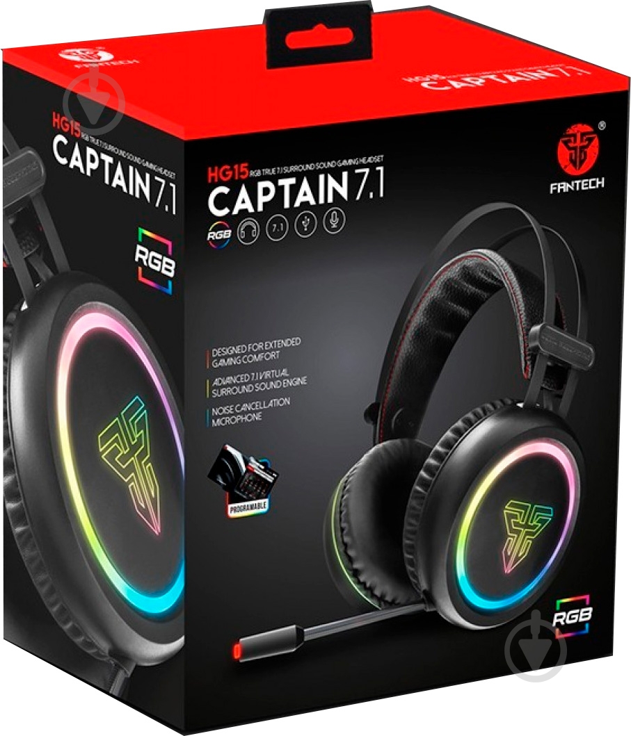 Гарнитура Fantech HG15 black (08970) - фото 6