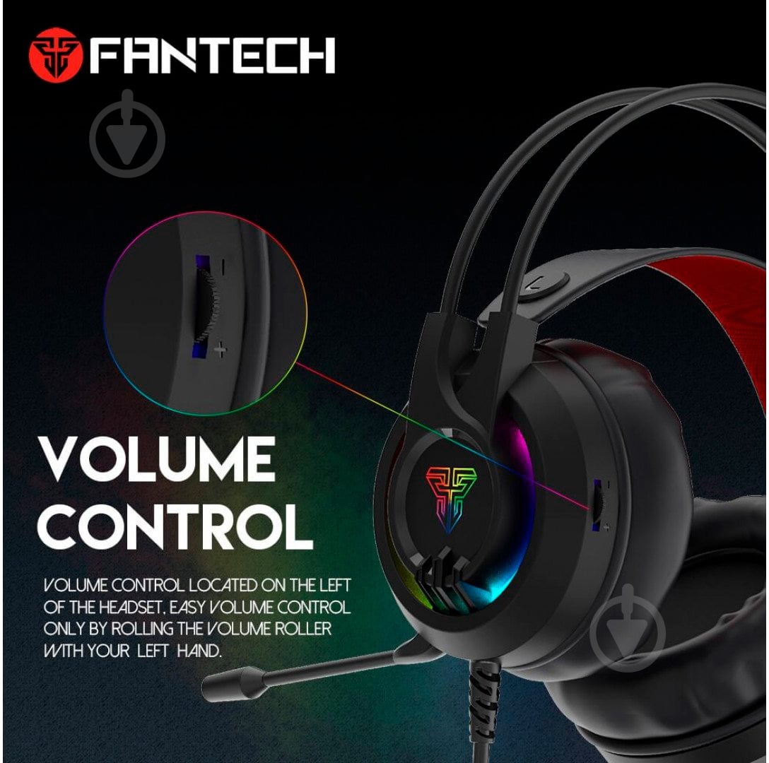 Гарнитура Fantech HG20 black (09037) - фото 8