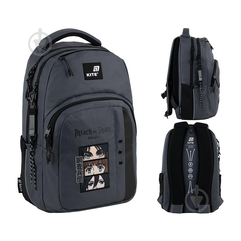 Рюкзак KITE Education teens Attack on Titan AT25-2578M - фото 3 Рюкзак KITE Education teens Attack on Titan AT25-2578M - фото 3