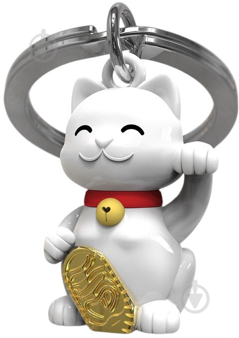 Брелок для ключей Metalmorphose Lucky Cat - фото 1