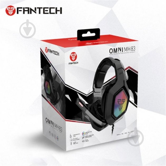 Гарнитура Fantech MH83 black (12453) - фото 6
