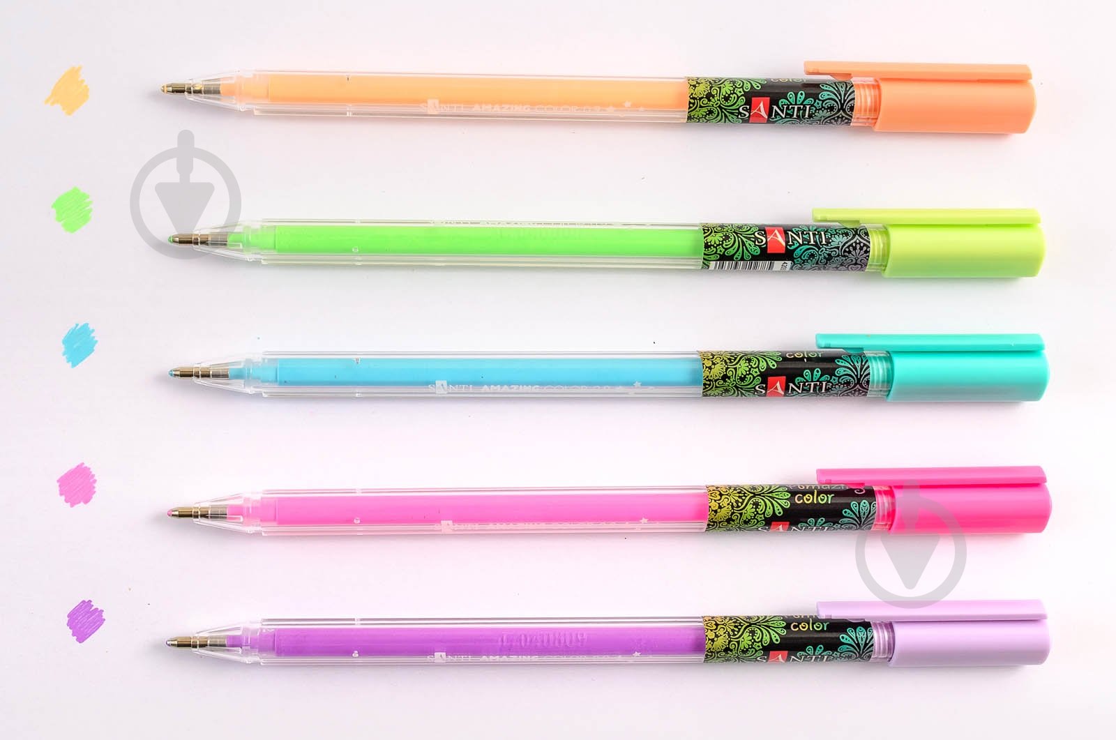 Ручка гелевая Santi Amazing color - фото 2