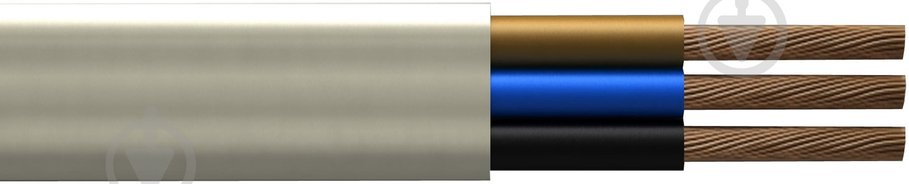 Кабель силовий Одескабель ШВВП 3x0,75 мідь - фото 1