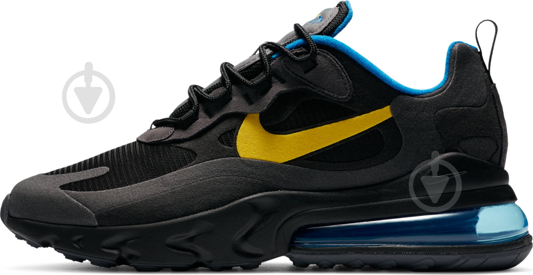 Кросівки чоловічі Nike AIR MAX 270 REACT DA1511-001 р.41 чорні - фото 3 Кросівки чоловічі Nike AIR MAX 270 REACT DA1511-001 р.41 чорні - фото 3