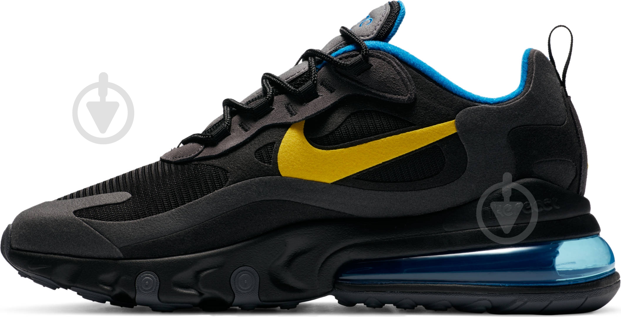 Кросівки чоловічі Nike AIR MAX 270 REACT DA1511-001 р.41 чорні - фото 4 Кросівки чоловічі Nike AIR MAX 270 REACT DA1511-001 р.41 чорні - фото 4