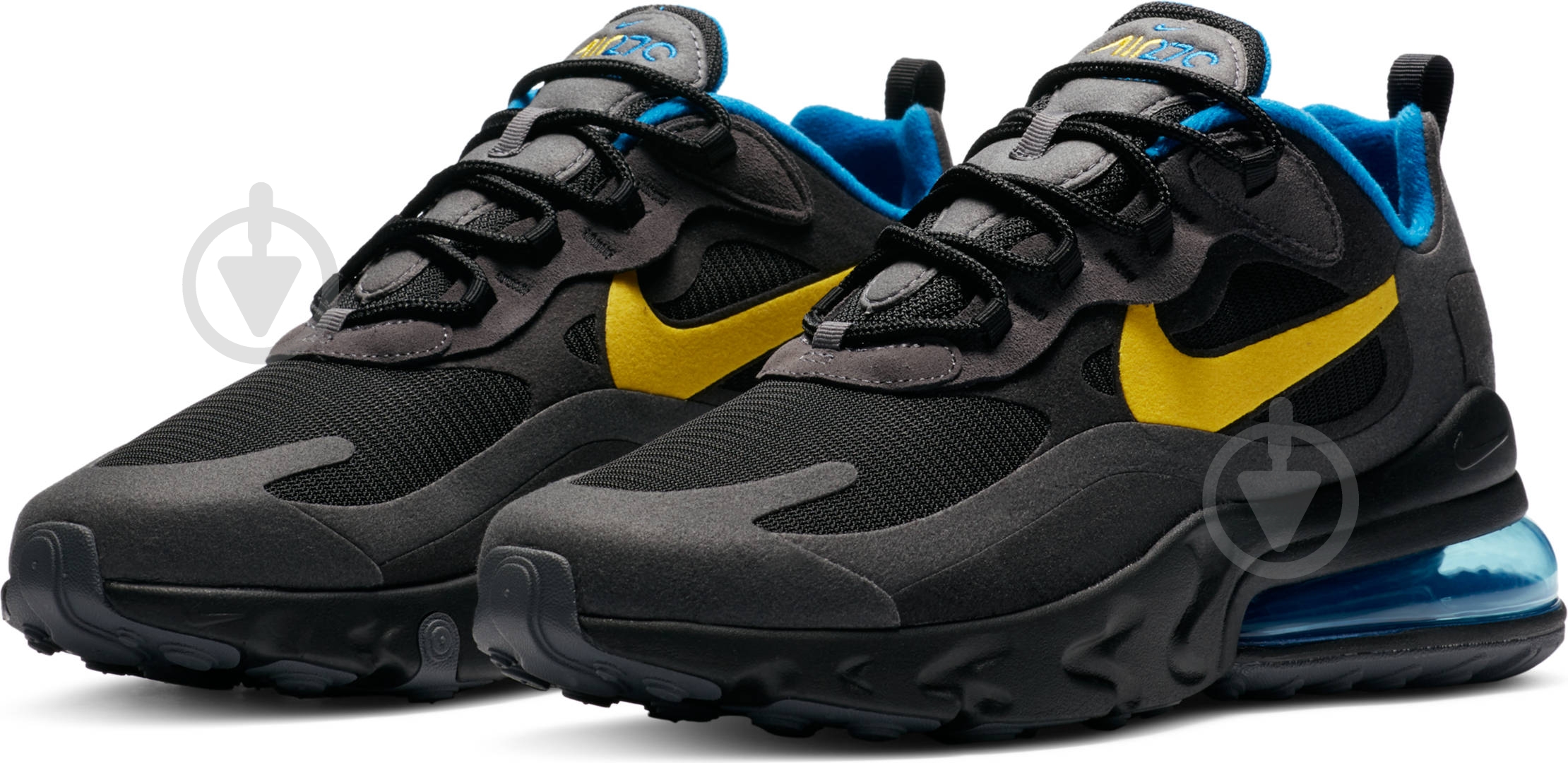 Кросівки чоловічі Nike AIR MAX 270 REACT DA1511-001 р.41 чорні - фото 6 Кросівки чоловічі Nike AIR MAX 270 REACT DA1511-001 р.41 чорні - фото 6