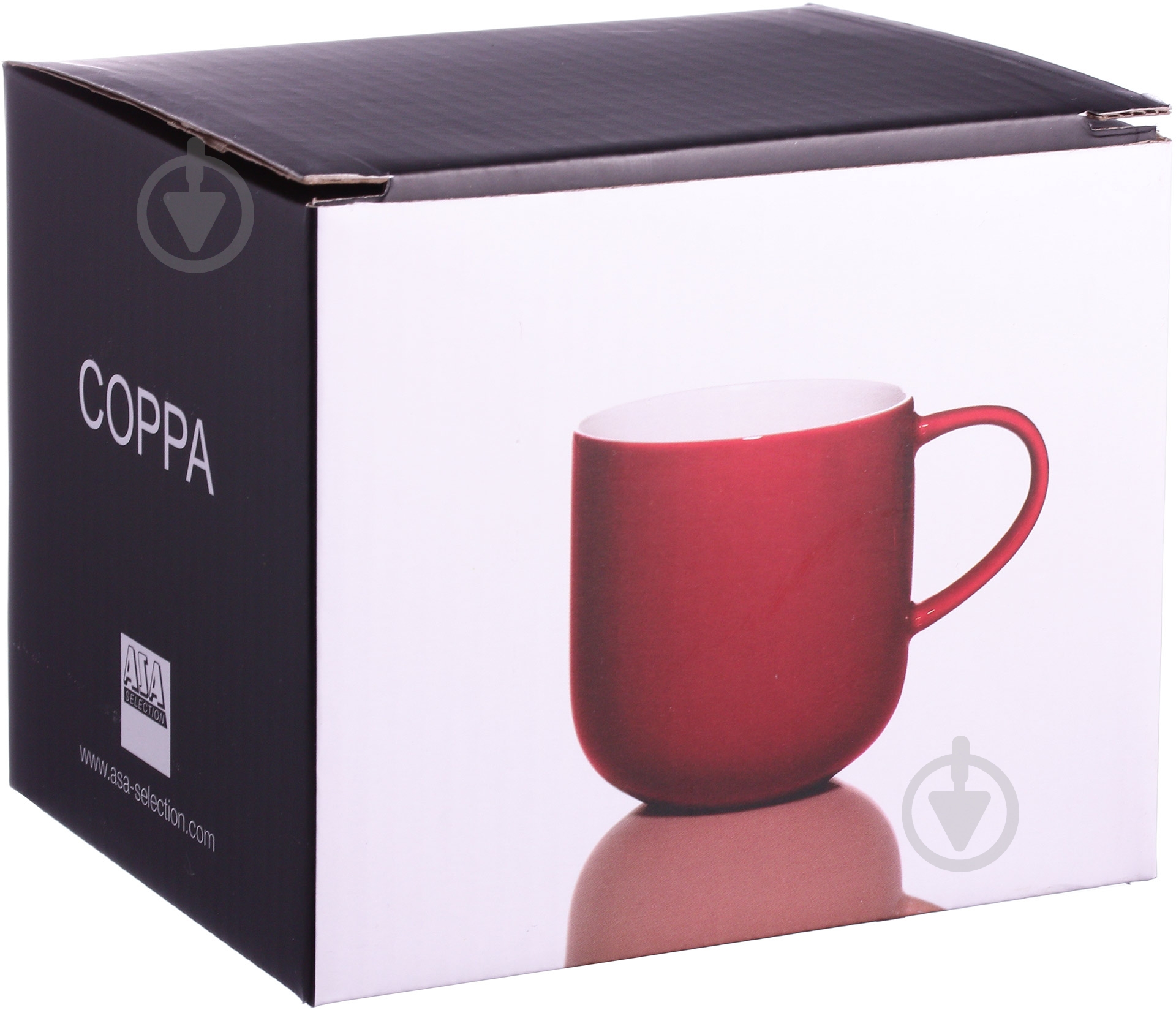Чашка ASA Coppa 400 мл красная 19100069 - фото 2