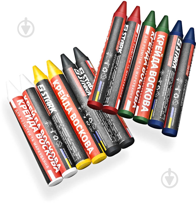 Мел восковый Stark 12 шт. 540025512 - фото 1