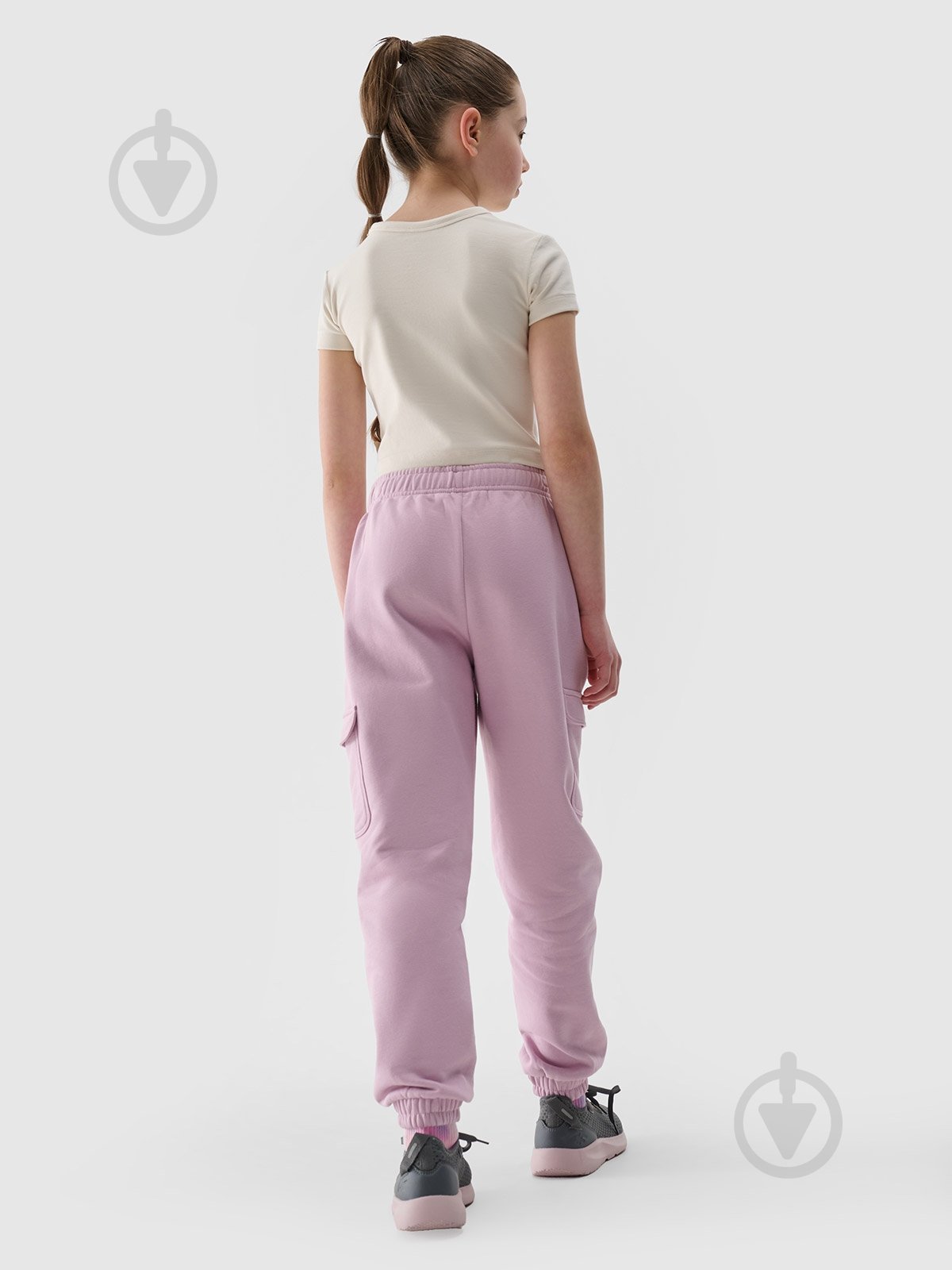 Штани 4F TROUSERS CAS F1135 4FJWSS25TTROF1135-52S р. 158 рожевий - фото 3