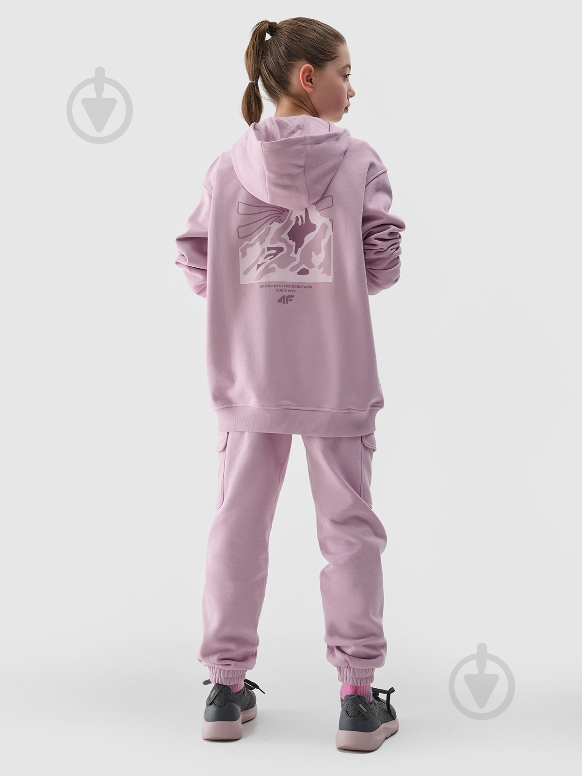 Штани 4F TROUSERS CAS F1135 4FJWSS25TTROF1135-52S р. 158 рожевий - фото 5