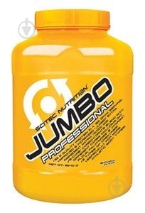 Гейнер Jumbo Professional Scitec Nutrition Банан 3,24 кг - фото 1 Гейнер Jumbo Professional Scitec Nutrition Банан 3,24 кг - фото 1