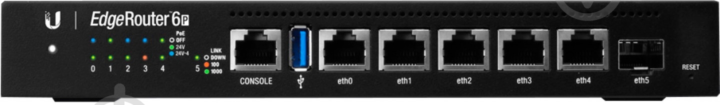 Маршрутизатор Ubiquiti EdgeRouter ER-6P ER-6P - фото 1 Маршрутизатор Ubiquiti EdgeRouter ER-6P ER-6P - фото 1